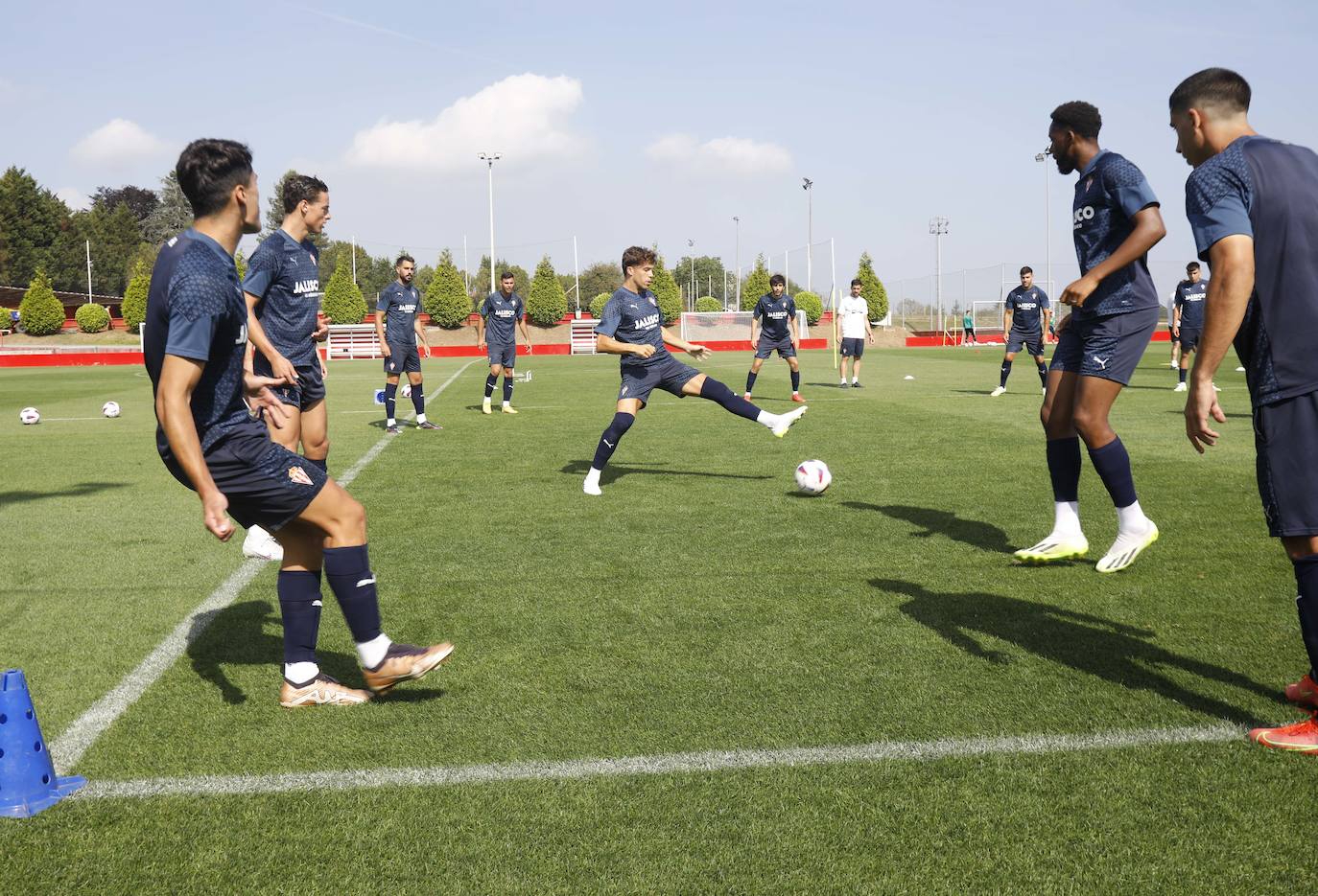 Entrenamiento del Sporting (10/08/23) El Comercio Diario de Asturias